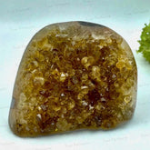 Brazilian Yellow Citrine Mini Geode
