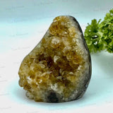 Brazilian Yellow Citrine Mini Geode