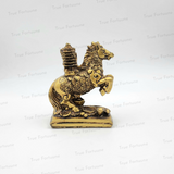 Golden Pagoda Prosperity Horse