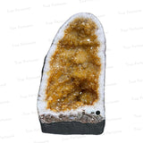 Brazilian Yellow Citrine Geode