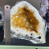 Brazilian Yellow Citrine Geode