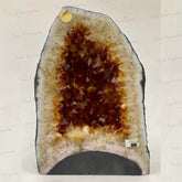 Brazilian Yellow Citrine Geode