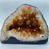 Brazilian Yellow Citrine Geode
